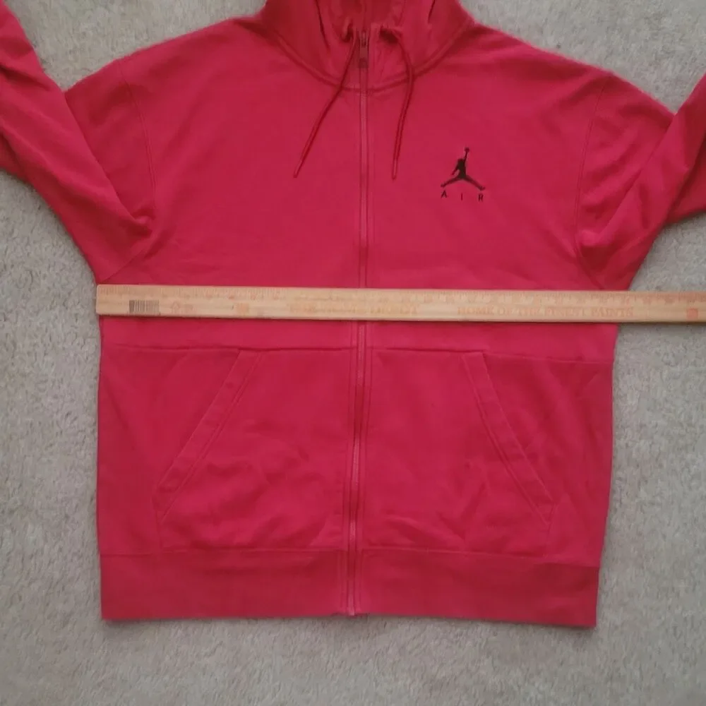 Jordan Hot Pink Full-Zip Hoodie with Black Jumpman